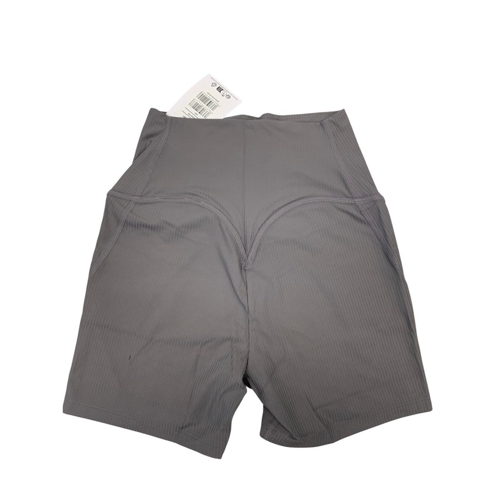 Lot Of 2 Gymshark Ribbed Seamless Shorts & Scallop Hem Shaped Shorts X-Small - Picture 3 of 14